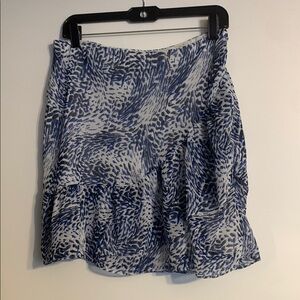 EXPRESS Blue Patterned Women's Skirt
